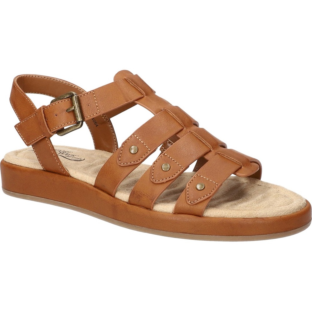 Easy Street Chirp Quarter Strap Gladiator Sandal-Wide Size
